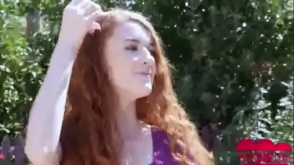 Big Abbey Rain in Natural Red Haired Beauty mega Clips
