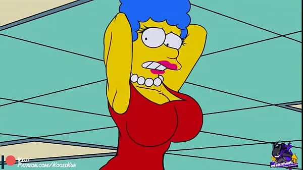 Marge Boobs (Spanish Klip mega besar