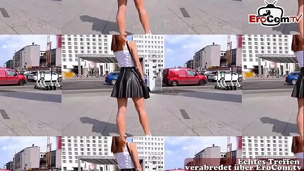 Big young 18yo au pair tourist teen public pick up from german guy in berlin over EroCom Date public pick up and bareback fuck mega Clips