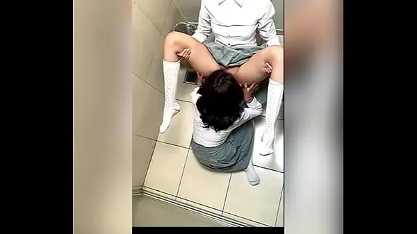 Big Two Lesbian Students Fucking in the School Bathroom! Pussy Licking Between School Friends! Real Amateur Sex! Cute Hot Latinas mega Clips