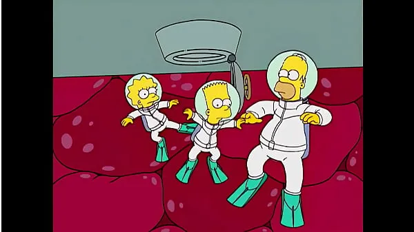 Gros Homer et Marge ayant des relations sexuelles sous-marines (réalisé par Sfan) (nouvelle introduction méga-clips