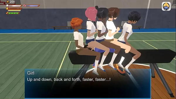 Veľké Femdom University 3D Game - Gymgirls riding mega klipy
