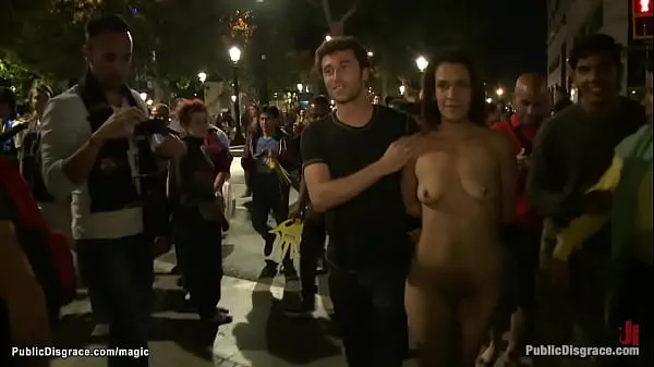 Big Euro slut naked public humiliated mega Clips