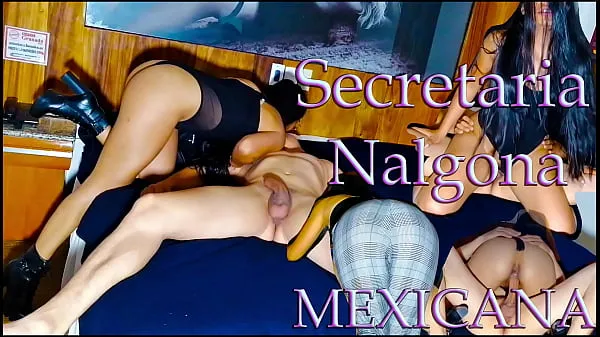 بڑے HOT SECRETARY OF WORK WITH BIG ASS SHAVED FITNESS AND MEXICAN میگا کلپس