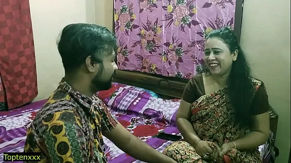 Big Indian hot bhabhi having sex secretly with husband friend! with clear audio mega Clips