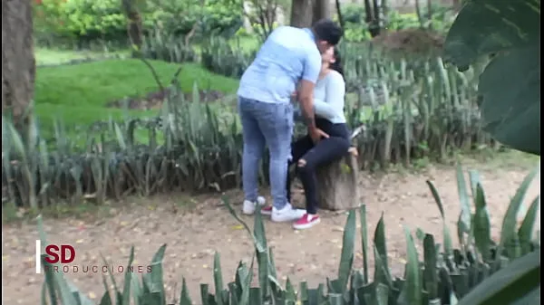 Big SPYING ON A COUPLE IN THE PUBLIC PARK mega Clips