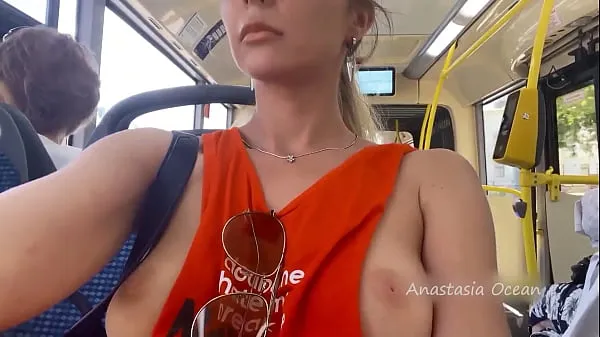 Big Flashing boobs in the city. Public mega Clips