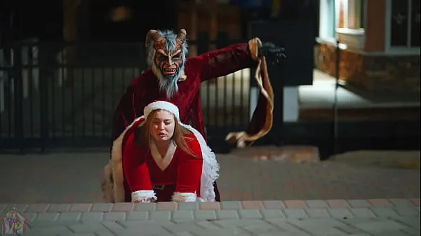 Suuret Krampus " A Whoreful Christmas" Featuring Mia Dior megaleikkeet