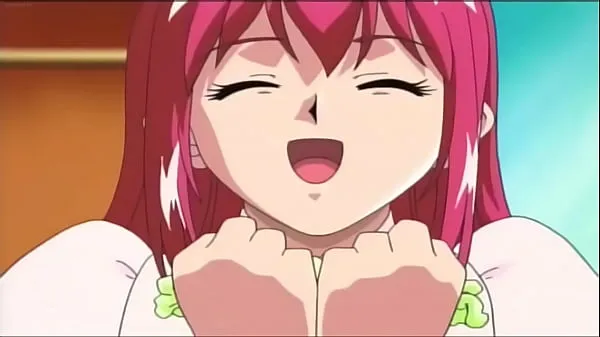 Big Cute red hair maid enjoys sex (Uncensored Hentai mega Clips