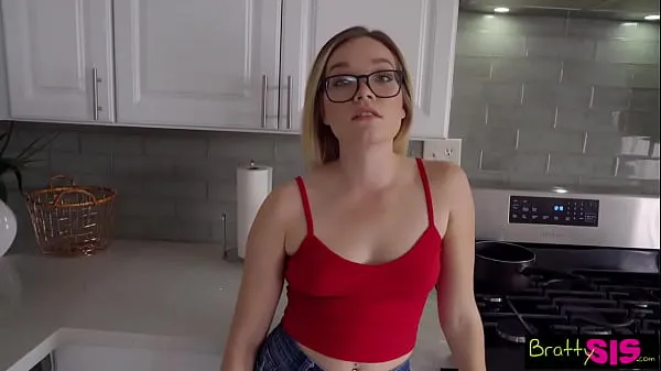 Big I will let you touch my ass if you do my chores" Katie Kush bargains with Stepbro -S13:E10 mega Clips