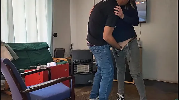 Velké Fucking my neighbors wife standing missionary while he is in the bathroom mega klipy