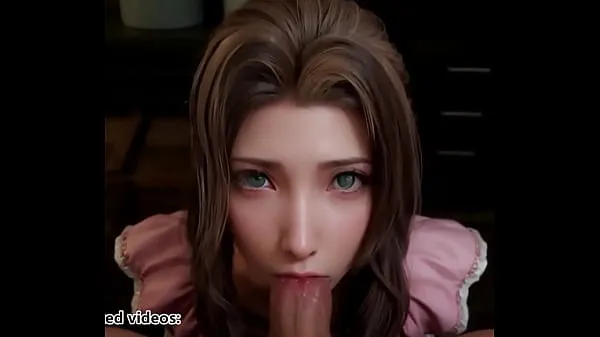 Grote Final Fantasy 7 Aerith Deepthoreat Blowjob Uncensored Hentai AI Generated megaclips